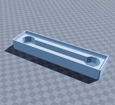 13 mm spanner pocket tray