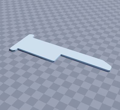 35 mm film leader trimming template