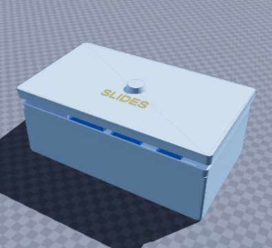 35 mm slide sorting box