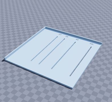 A-series card scoring board