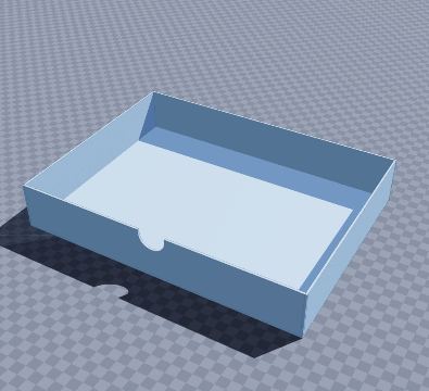 A4 letter tray