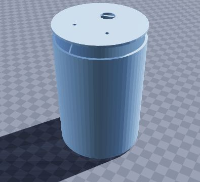 Airbrush cleaning pot