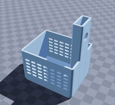 Aligner soak basket with lift tab