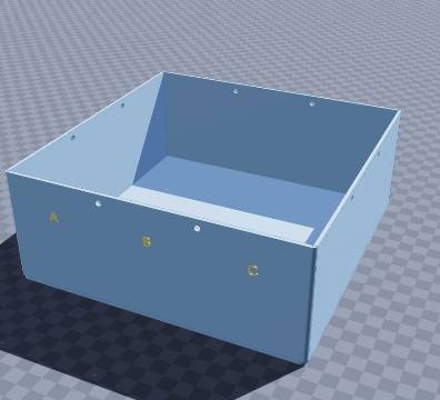 Archaeology dig grid box