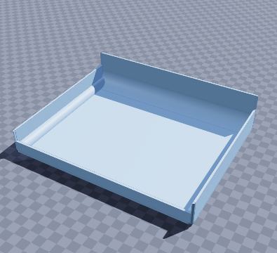 Assistive scoop plate