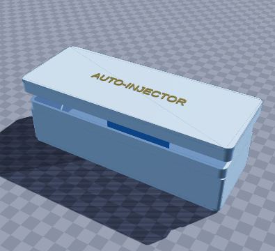 Auto-injector carry case