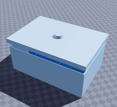 Baby bottle parts box