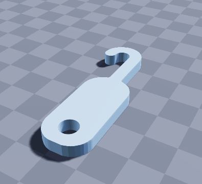 Back zip reacher hook