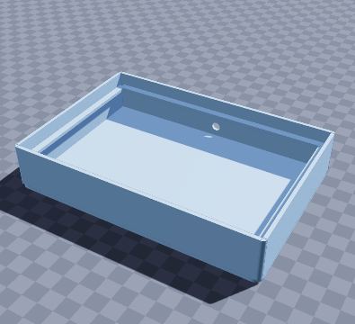 Backlit sea-glass light tray