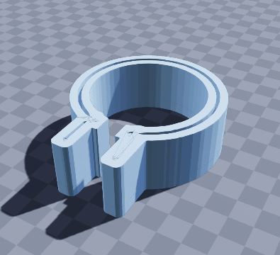 Barbell spring collar clip