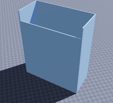 Bat roost box — 3D-printable model preview