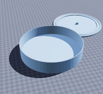 Bathroom counter turntable