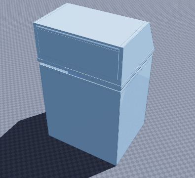 Bench swing bin