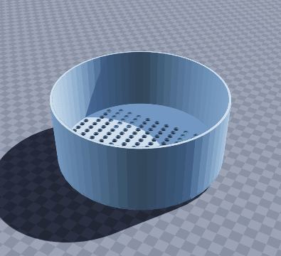 Berry rinsing colander