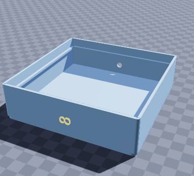 Bottomless infinity ring dish