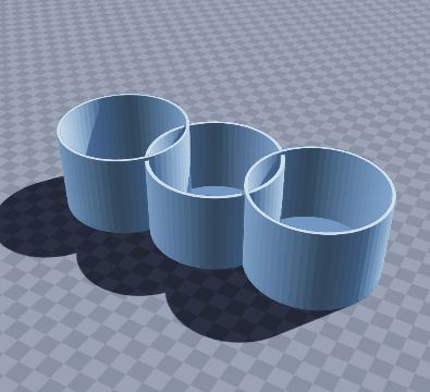 Cable coil trio