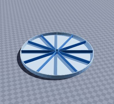 Cake portion marker