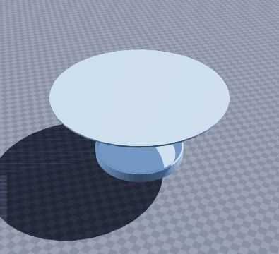 Cake stand pedestal