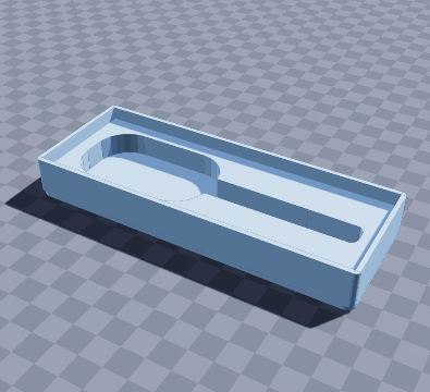 Car key fob tray