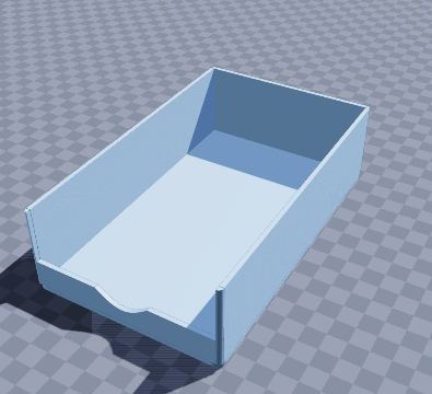 Card dealing tray for four decks