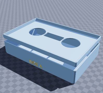 Cassette pen stand