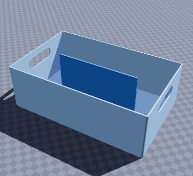 Cassette tape crate