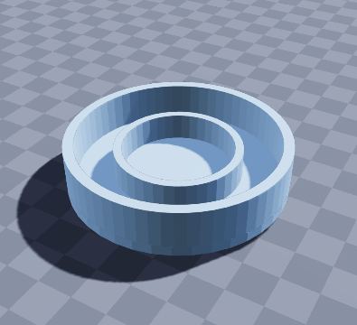 Chair caster cup