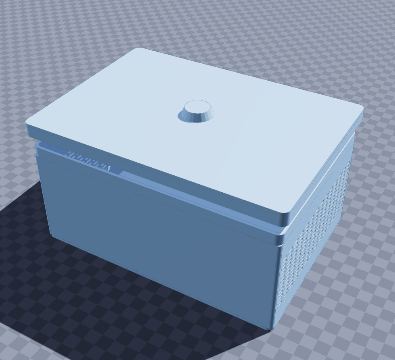 Cheese keeper with slotted vents