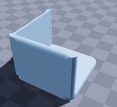 Child-safe table corner cap