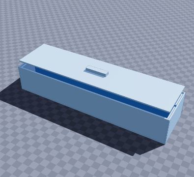 Chopstick and straw box