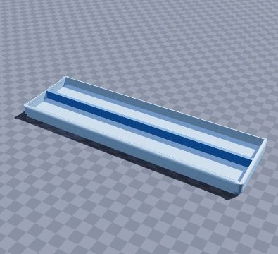 Claw clip display fin