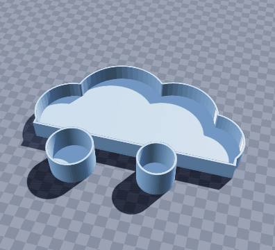 Cloud catch-all with raindrop wells