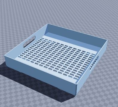 Coffee roast cooling tray