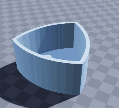 Constant-width roller