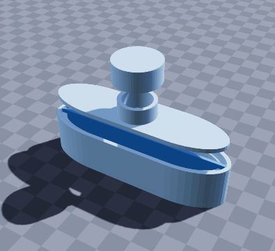 Contact lens travel case