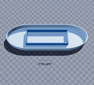 Conveyor-belt sushi party tray