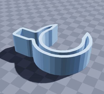 Copper pipe square-marking collar