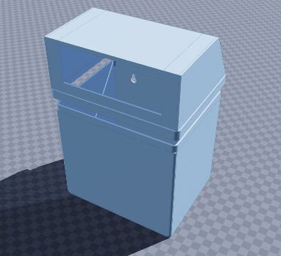 Covered bird feeder