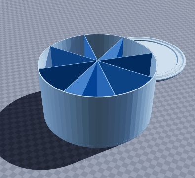 Craft supply carousel