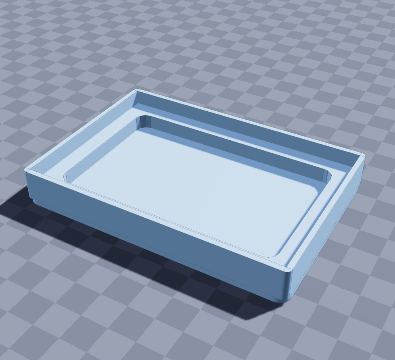 Credit card pocket tray
