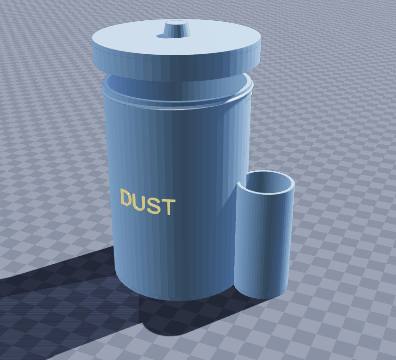 Cricket dusting shaker