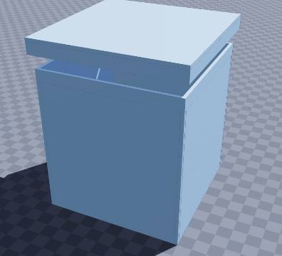 Cube-fruit growing box