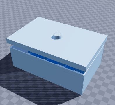 Cufflink and tie clip box