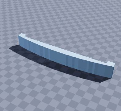 Darkroom tray rocker pair — 3D-printable model preview