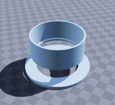 Desk cable grommet