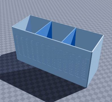 Desk pen cup trio