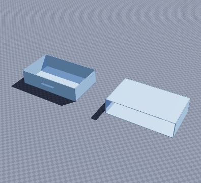 Desk tidy with drawer