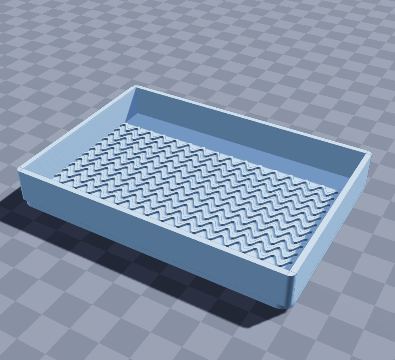 Diamond painting tray