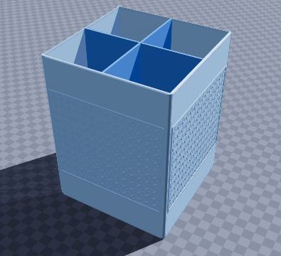 Diamond utensil caddy
