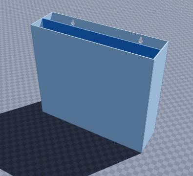 Double wall document pocket
